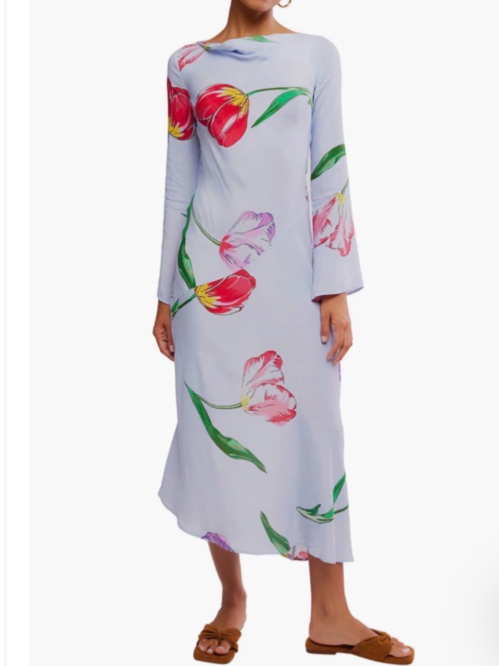 Free people Zadie Tulip Print Long Sleeve
Maxi Dress